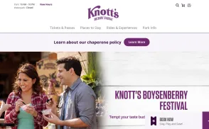 Knott's Berry Farm website