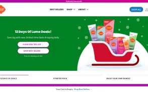 Lume Deodorant website