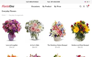 Florist One website