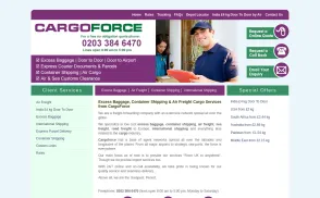 Cargo Force website