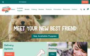 Happytail Puppies website