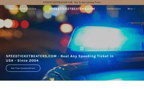 SpeedTicketBeaters.com website