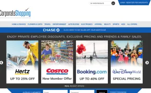 Corporate Shopping Company website