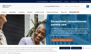 HCA Houston Healthcare Northwest website