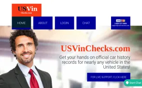 USVinChecks.com website