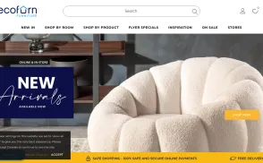 Decofurn Furniture website