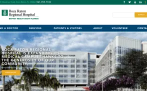 Boca Raton Regional Hospital website