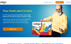 Indigo Credit Card / Indigo Platinum Mastercard website