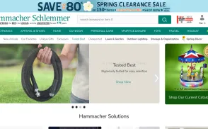 Hammacher Schlemmer website