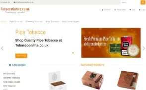 Tobaccoonline.co.uk website