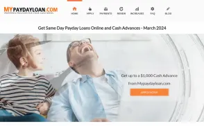 MyPaydayLoan.com website
