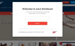 AAA Northeast website