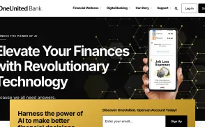 OneUnited Bank website