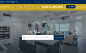 Dream Finders Homes website