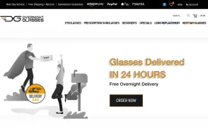 Overnight Glasses website