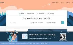 Traveluro website