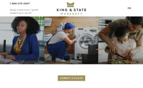 King & State website