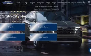 McGrath City Hyundai website