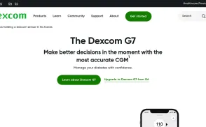 Dexcom website