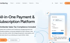 FastSpring website
