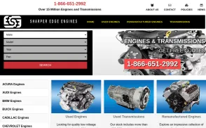 Sharper Edge Engines website