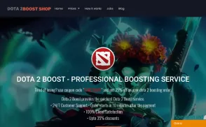 Dota2 Boost website