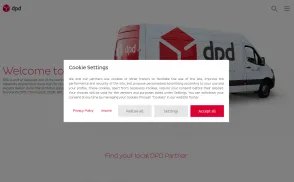 DPD website
