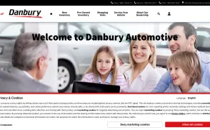 Danbury Hyundai website