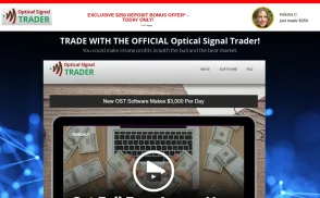 Optical Signal Trader website