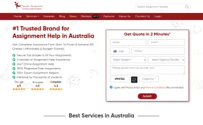 Sample Assignment website