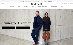 Cole Haan website