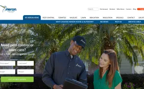 Heron Home & Outdoor website
