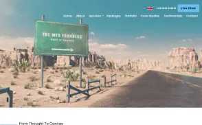 The Web Founders website