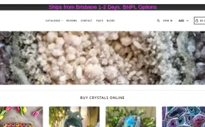Oddball Crystals website
