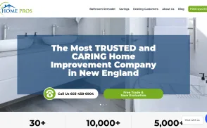 PIC Home Pros website