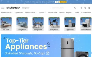 City Furnish website