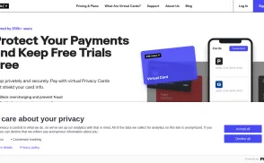 Privacy.com website