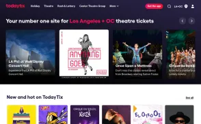 TodayTix website