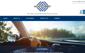 U.S. Auto Credit website