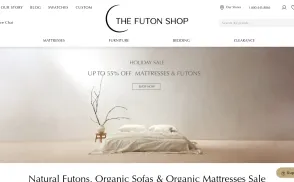 Natural Home by The Futon Shop website