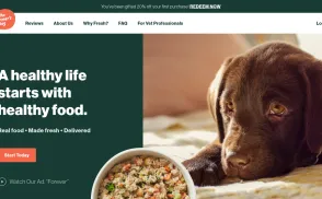 The Farmer's Dog website