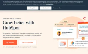 HubSpot website