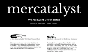 Mercatalyst website