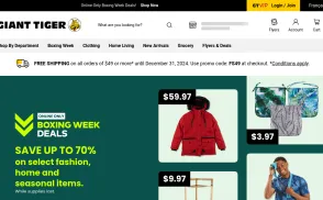 Giant Tiger Stores Limited website