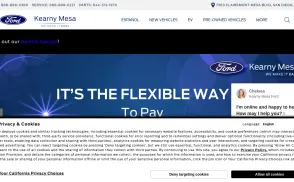 Kearny Mesa Ford website