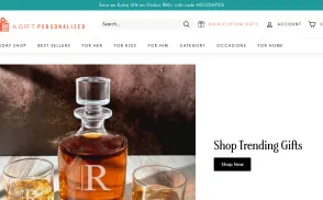 A Gift Personalized website
