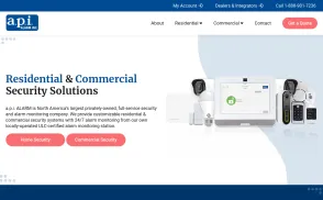A.P.I. Alarm website