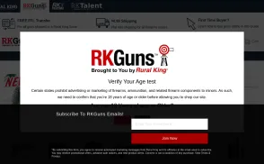 RK Guns website
