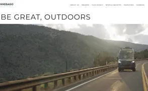 Winnebago Industries website