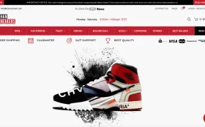 Chan Sneakers website
